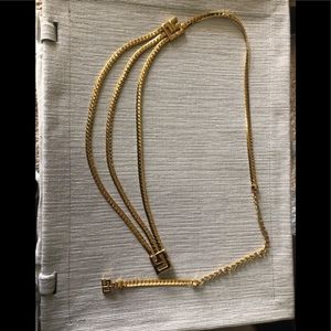 Beautiful St John gold tone belt